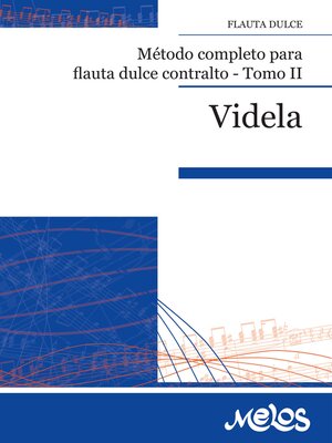 cover image of Método completo para flauta dulce contralto
